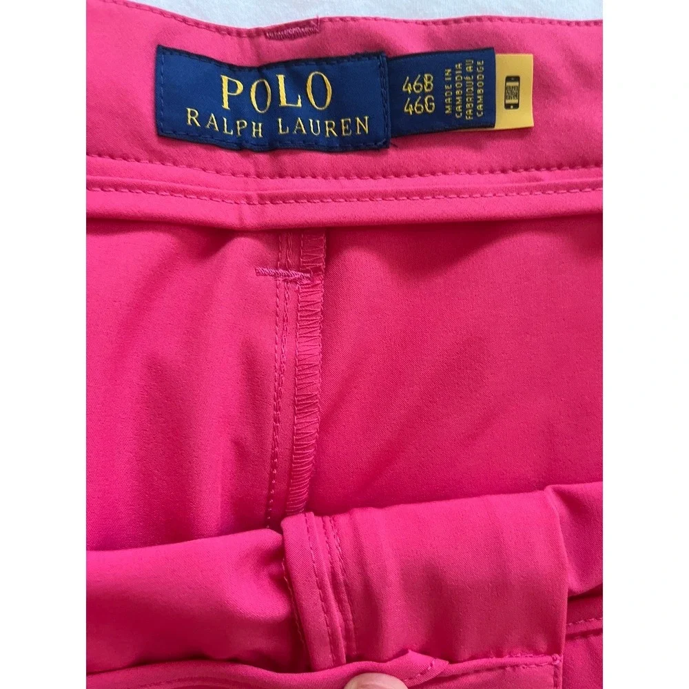 Polo Ralph Lauren M Classics Golf Shorts Men's 46B Pink Stretch Classic Fit New